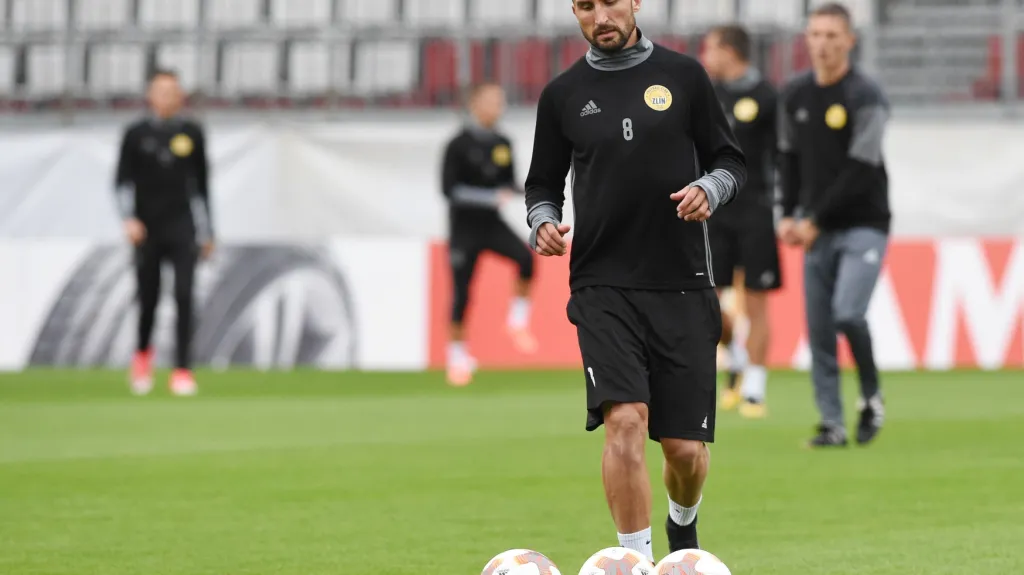 Petr Jiráček při tréninku