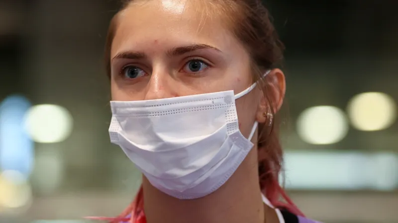 Běloruská atletka Cimanouská