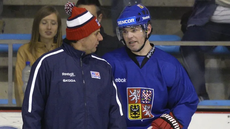 Vladimír Růžička a Jaromír Jágr