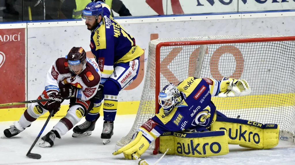 Utkání Zlín - Sparta 