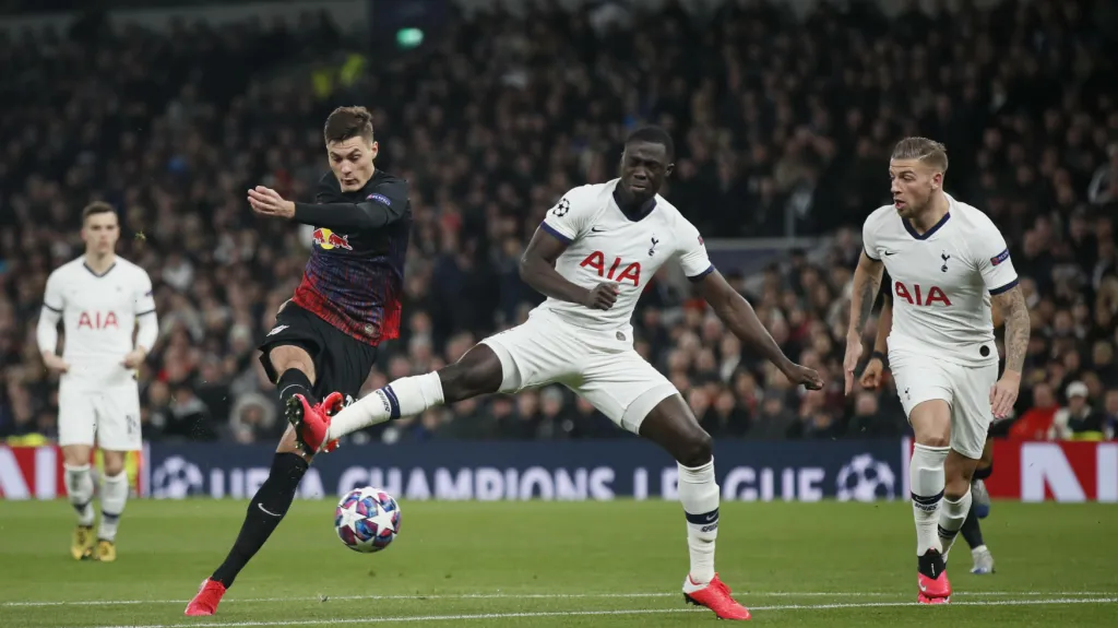 Utkání Tottenham - Lipsko