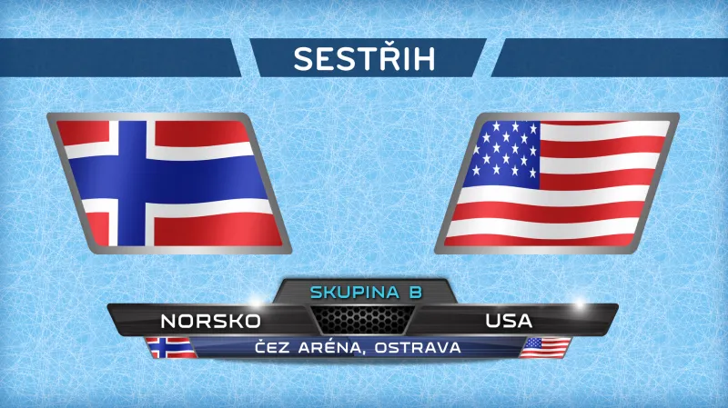 Sestřih utkání Norsko - USA