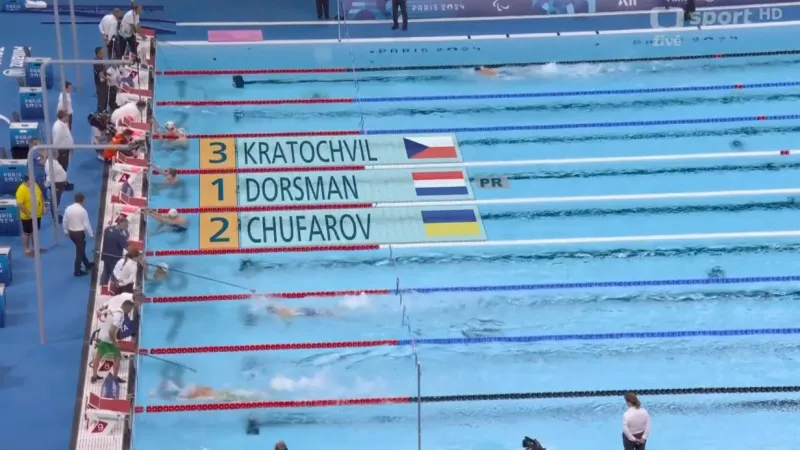 Bronzová polohovka Davida Kratochvíla s ohlasem