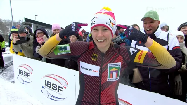 Vítězná jízda Laury Nolteové ve Winterbergu