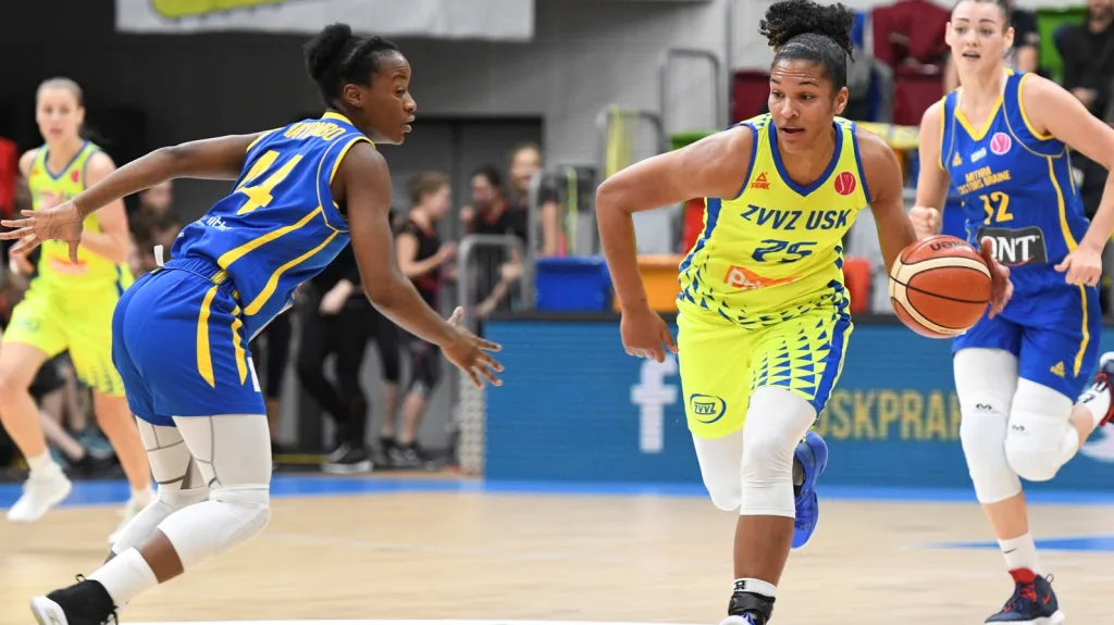 Utkání USK Praha - Castors Braine