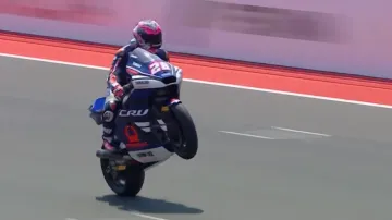 V Indonésii kraloval Moto2 Guevara, Salač byl sedmý