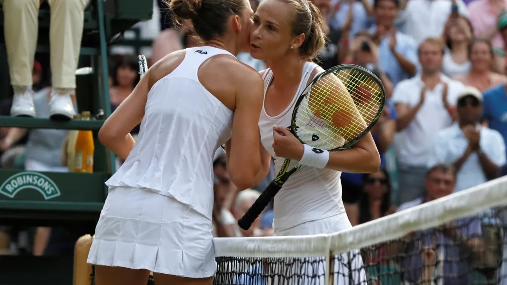 Karolína Plíšková a Magdalena Rybáriková