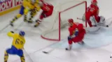 Gól v utkání Rusko – Švédsko: Rakell – 1:2 (37. min.)