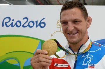 Lukáš Krpálek se zlatou medailí