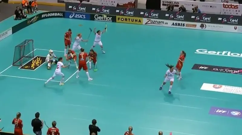 Florbalistky na bronz znovu nedosáhly, Švýcarkám podlehly 2:3