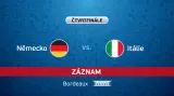 Záznam utkání Německo - Itálie