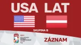 Záznam utkání USA – Lotyšsko