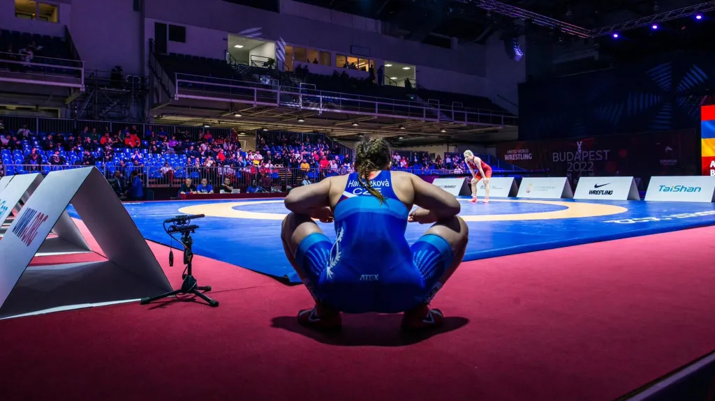 Zápasnice Adéla Hanzlíčková