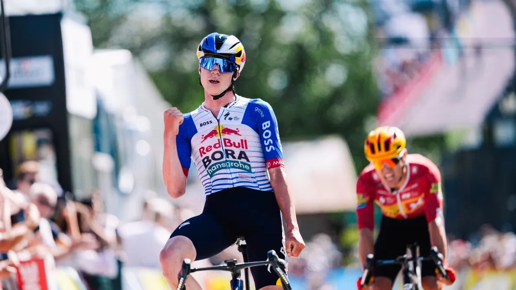 Maxim Van Gils zvítězil v šesté etapě Tour Auvergne-Rhone-Alpes