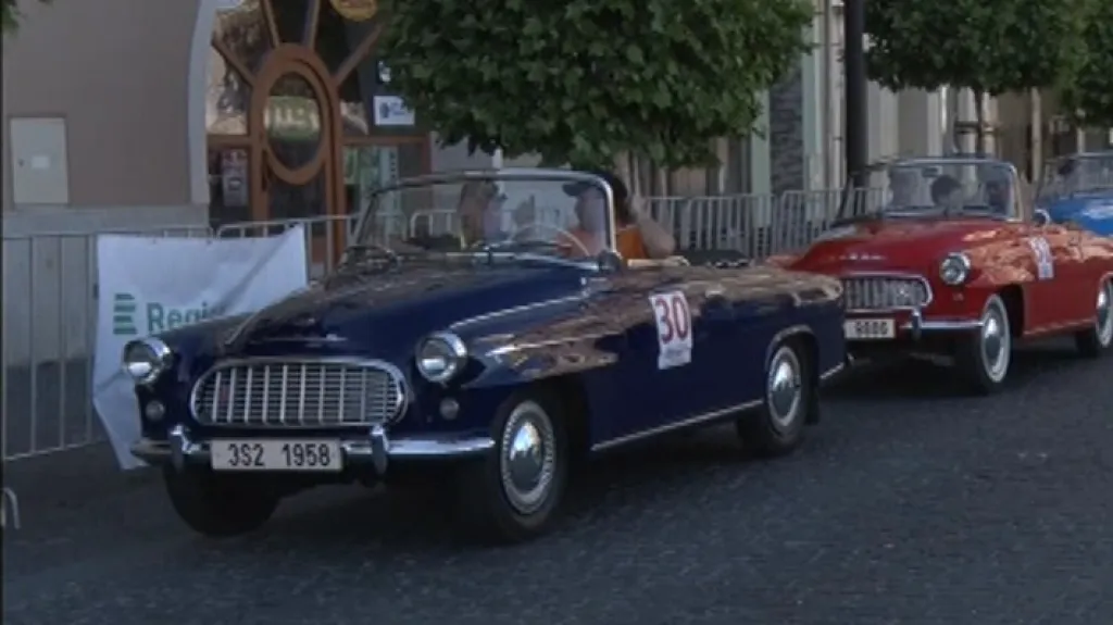 Účastníci Oldtimer Bohemia Rally