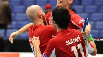 Radost českých florbalistů