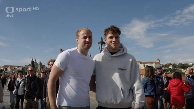 Hráči z NHL se rozkoukávají v Praze