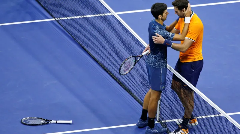 Djokovič přehrál ve finále US Open Del Potra