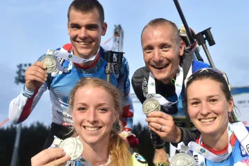 Čeští biatlonisté na MS v letním biatlonu