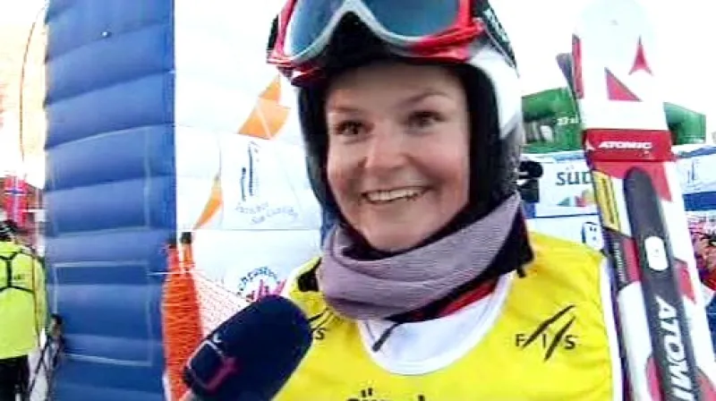 Česká skikrosařka Nikol Kučerová