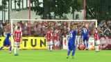 Gól v utkání Pardubice - Vyšehrad: Černý – 1:1 (34. min.)