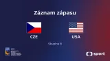 Záznam utkání Česko – USA