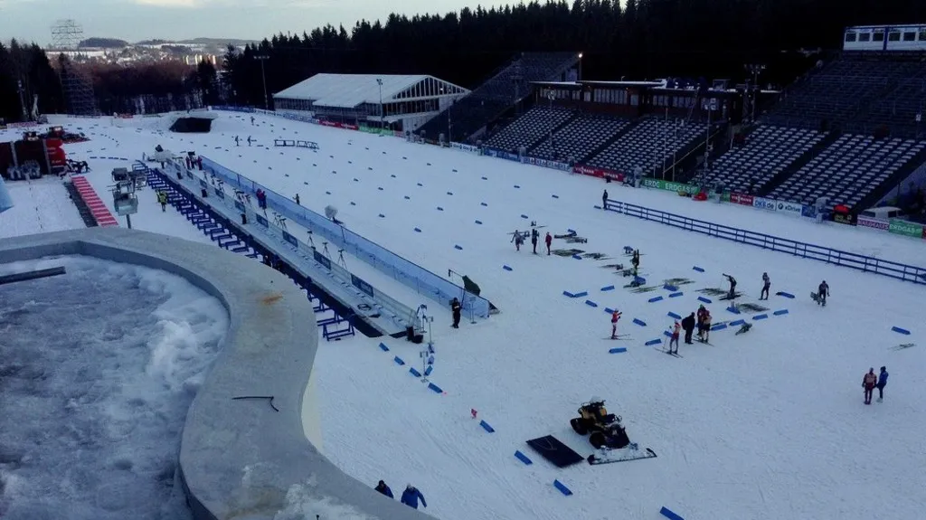 Soutěž k SP v biatlonu v Novém Městě na Moravě – sobota 8. března