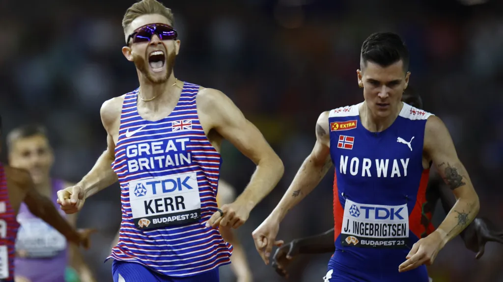 Josh Kerr a Jakob Ingebrigtsen