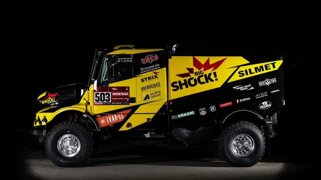 Kamion Martina Macíka pro Rallye Dakar