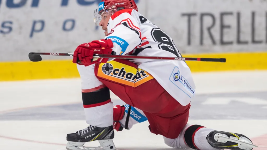 Útočník Hradce Králové Radovan Pavlík