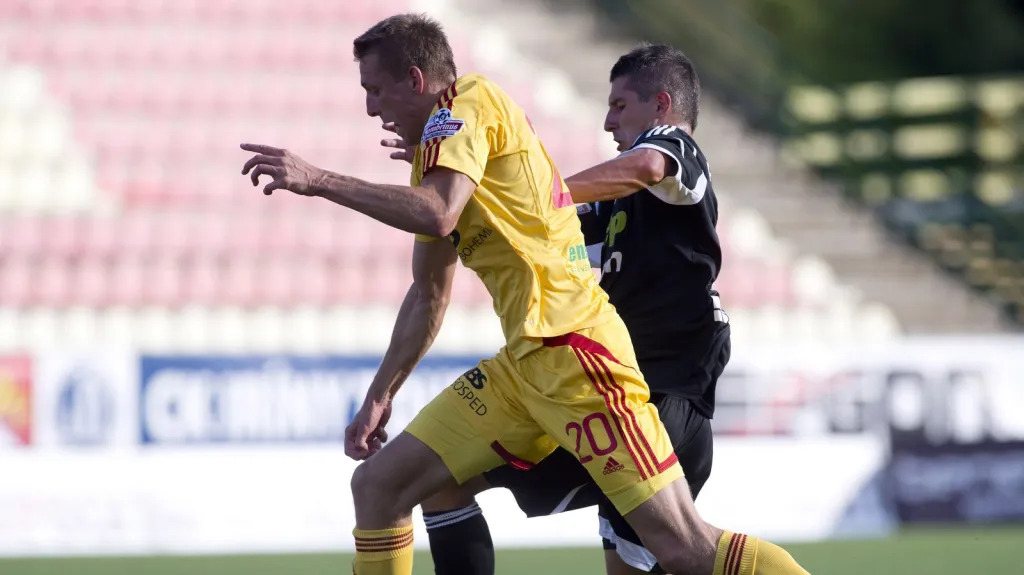 Zápas Příbrami s Duklou