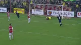 Gól v utkání Pardubice - Opava: Kuzmanovič - 0:1 (50. min.)