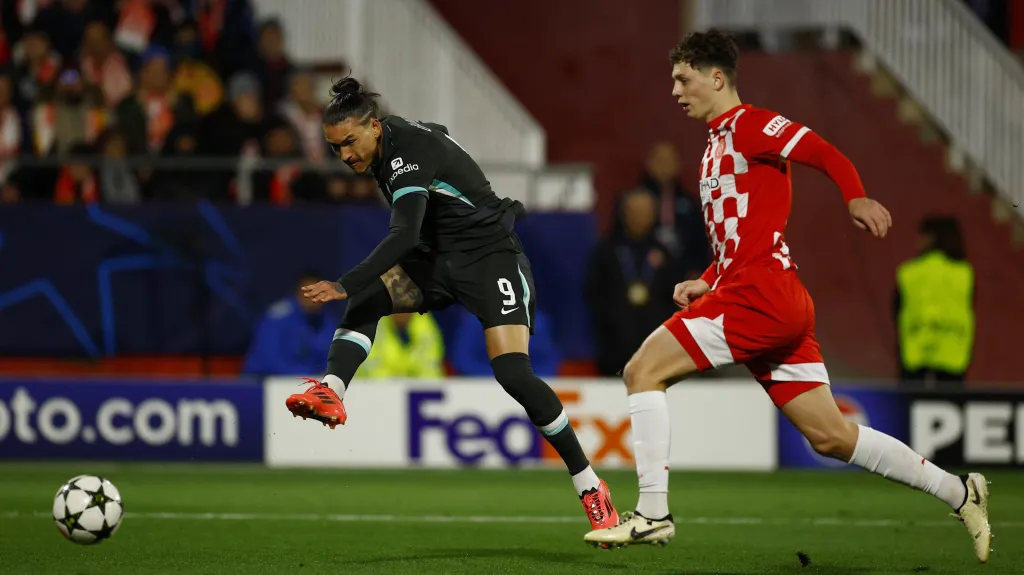 Girona – Liverpool, Krejčí stíhá Nunéze