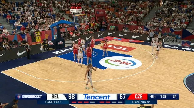 Češky poprvé na domácím ME prohrály, nestačily na Belgii