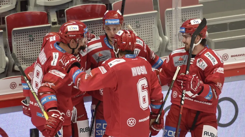 Radost třineckých hokejistů