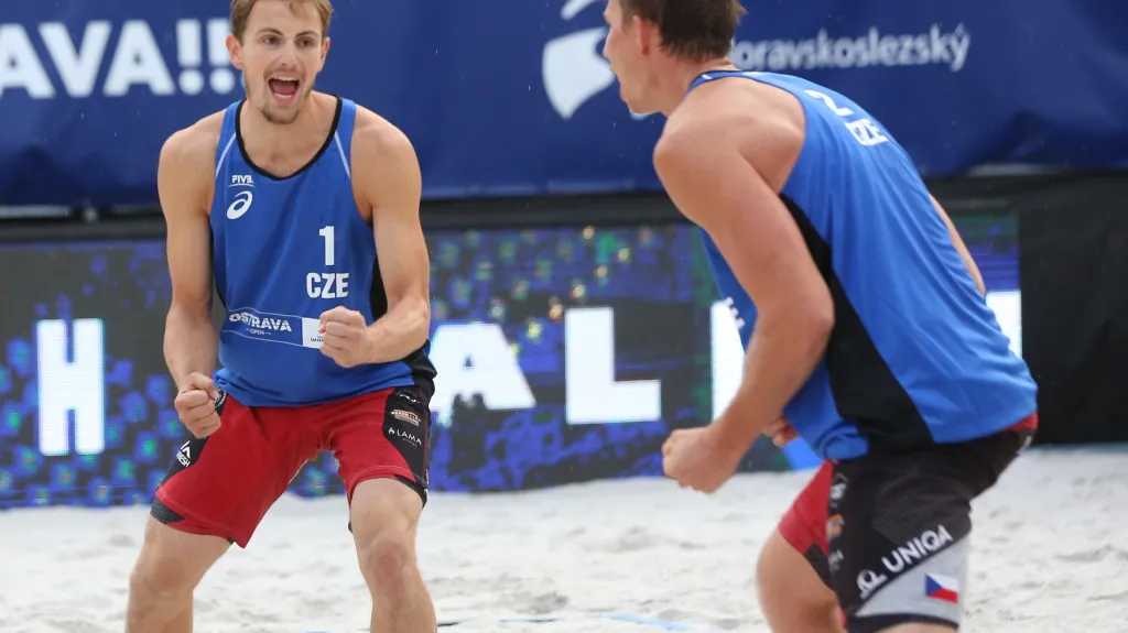 Ondřej Perušič (vlevo) a David Schweiner