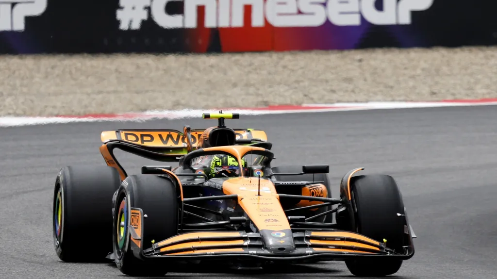 Lando Norris z McLarenu 