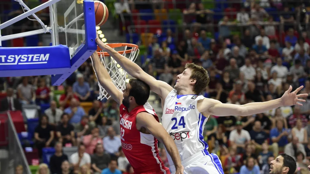 Utkání Česko - Tunisko