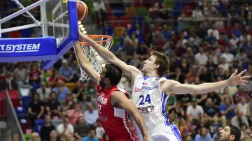 Utkání Česko - Tunisko