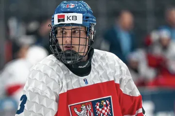 Český reprezentant do 18 let Artur Matějovský