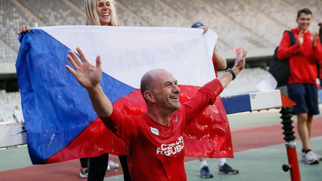 Atletický trenér Pavel Sluka