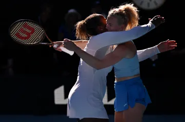 Kateřina Siniaková a Taylor Towsendová