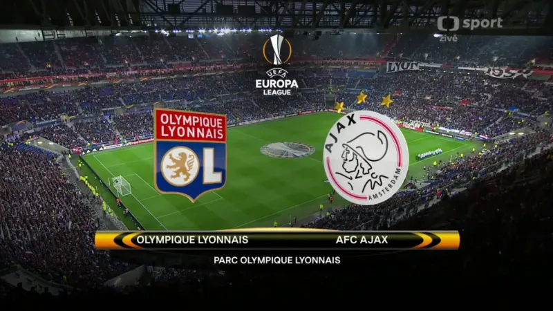 Sestřih utkání Olympique Lyon - Ajax Amsterdam