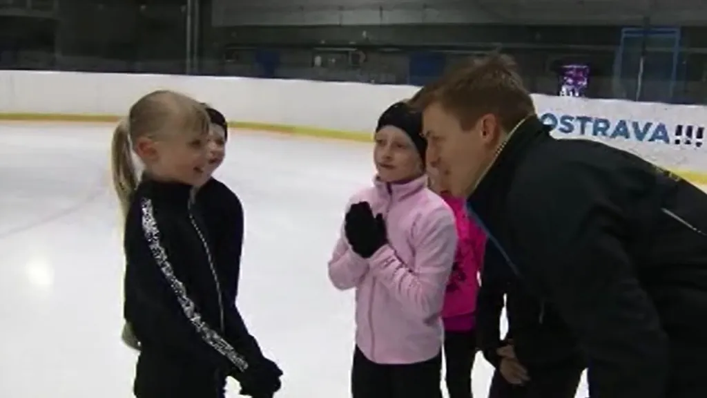 Březina s Vernerem se věnovali krasobruslařským talentům