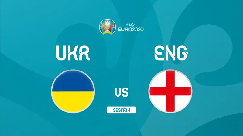 Sestřih utkání Ukrajina - Anglie