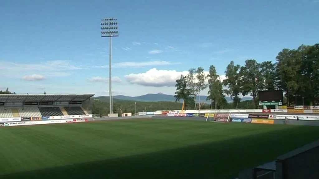 Fotbalový stadion v Jablonci