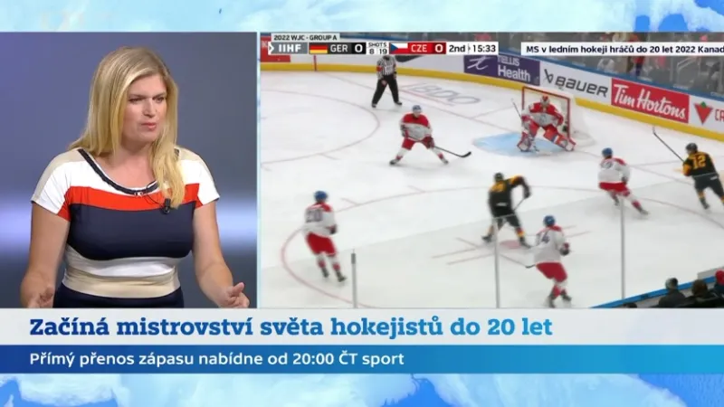 Studio 6: Začíná MS hokejistů do 20 let