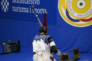 Petr Nymburský v boji o bronz na ME