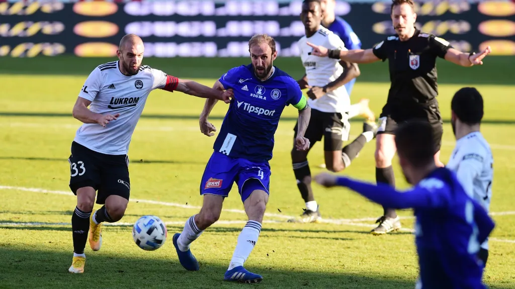 Utkání Olomouc - Zlín