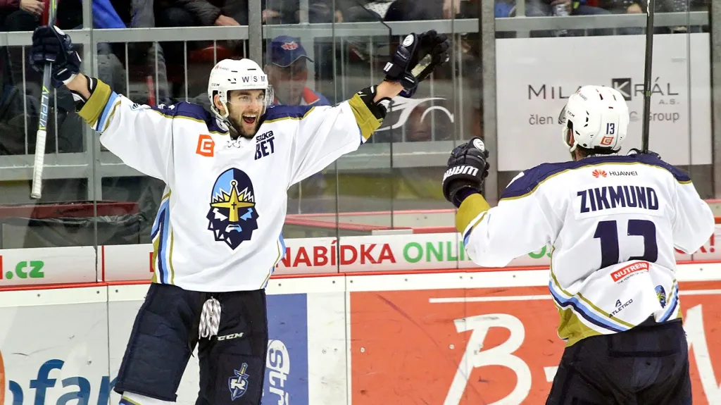 Slavící hokejisté Kladna